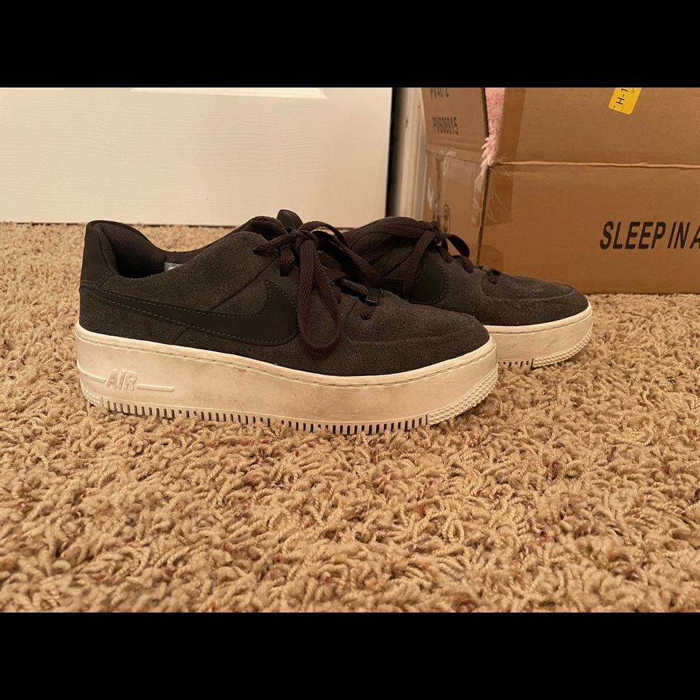 platform white air forces